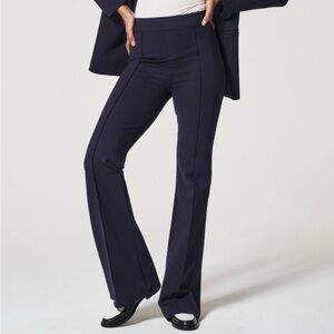 Spanx Ponte Flare Pant Navy XS petite
